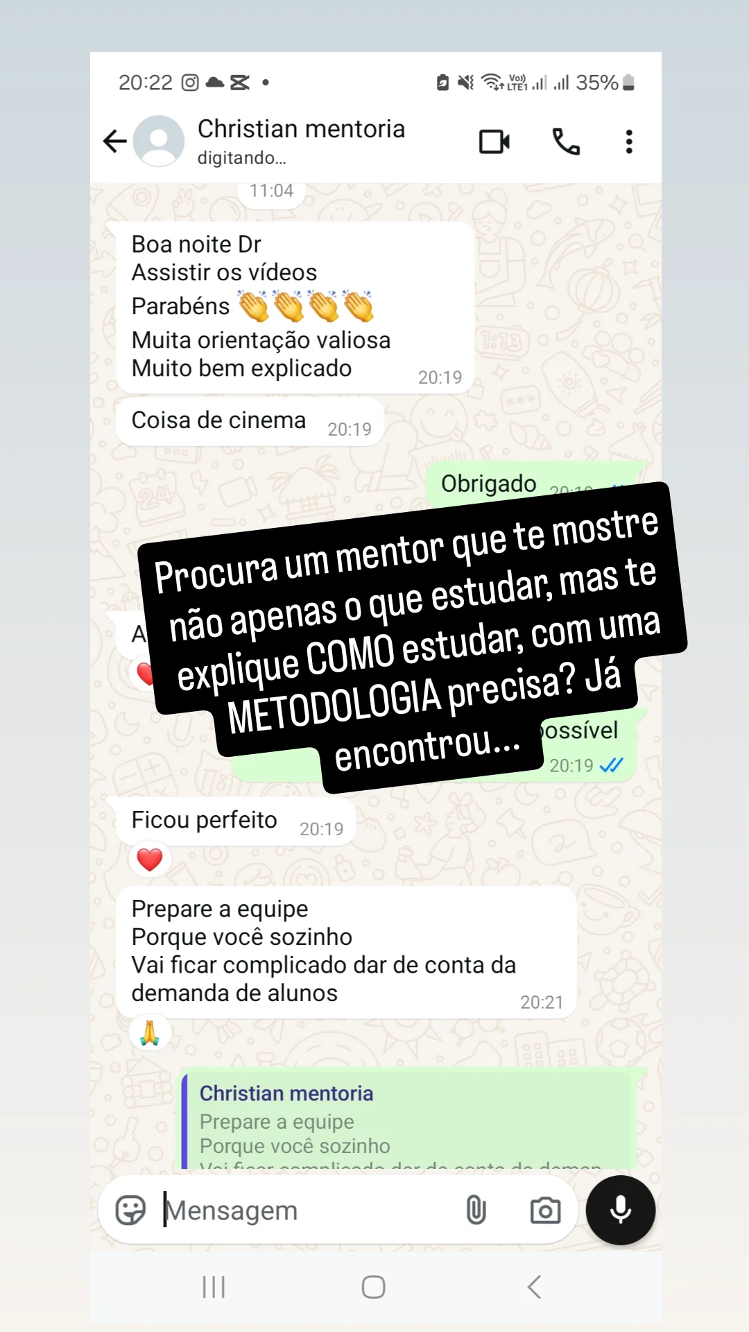 Print WhatsApp — Ricardo Campos Gomes