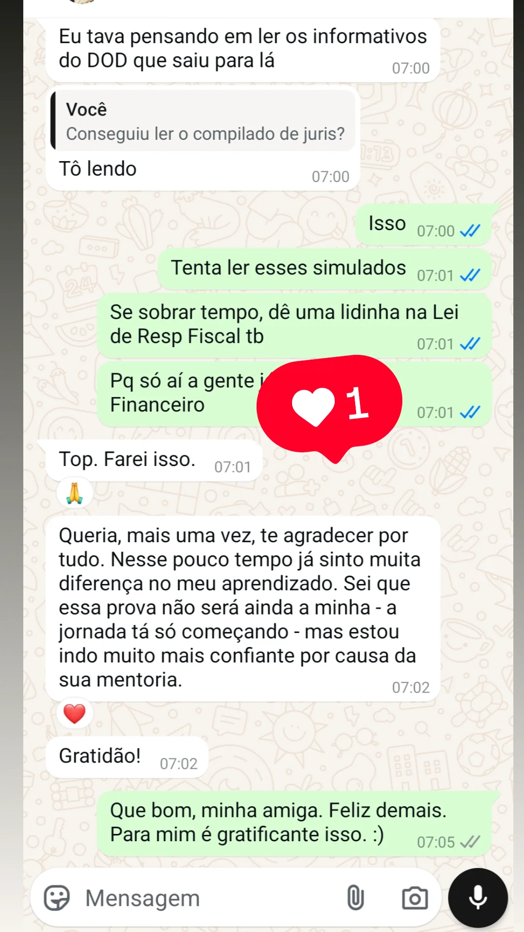 Print WhatsApp — Aluno TJPE