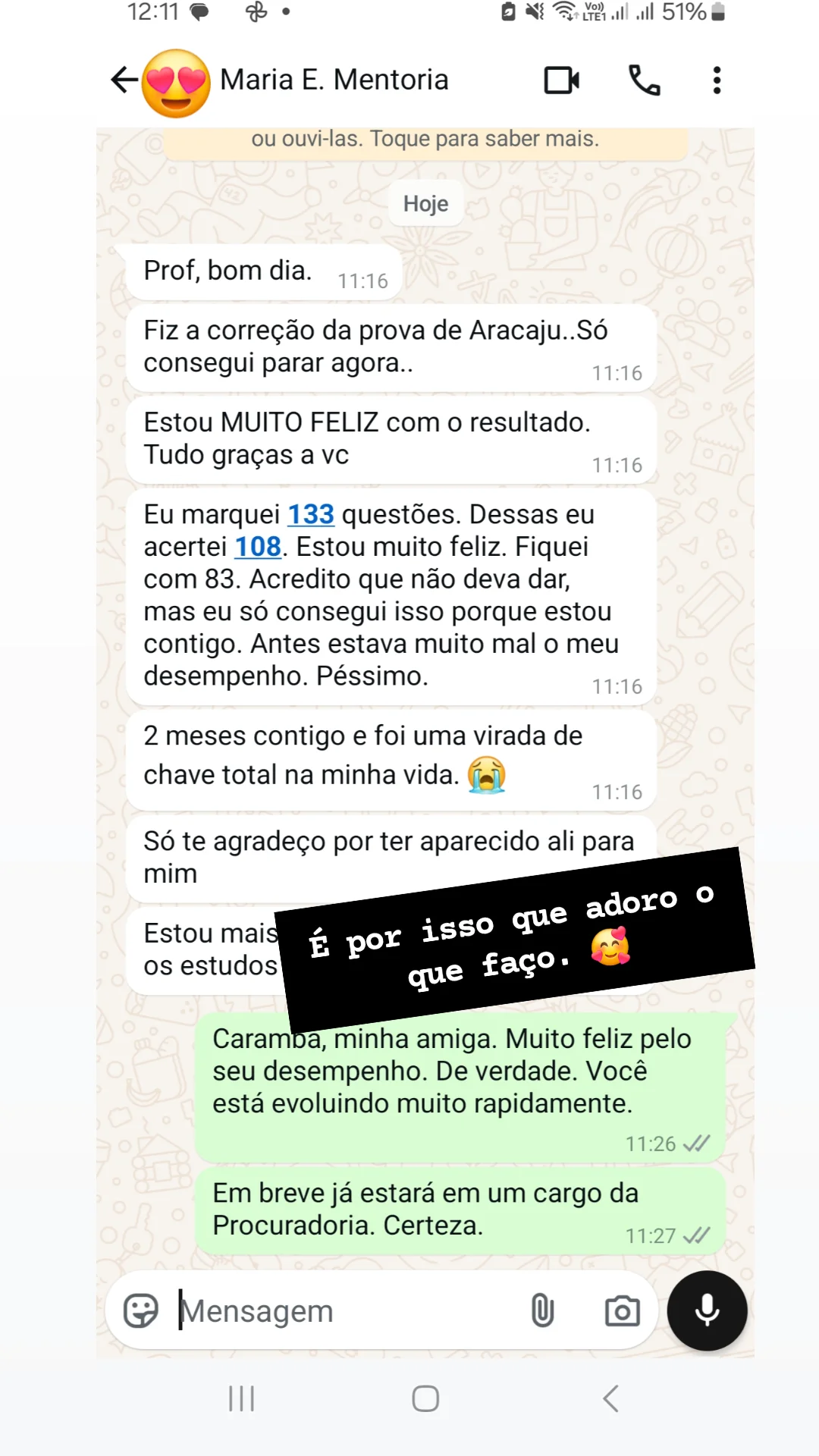 Print WhatsApp — Adailton